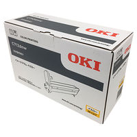 沖データ（OKI） 純正ドラムカートリッジ DR-C4BY イエロー 1個 - アスクル