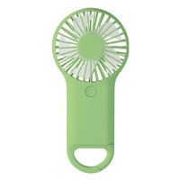 カクセー ミニハンディファン(電池式)グリーン HAN-01G 1個（直送品
