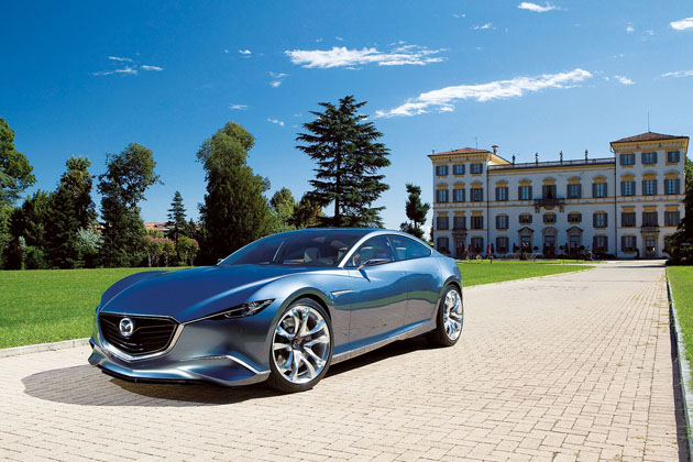 マツダ 靭（シナリ）・・・マツダ、新デザインのコンセプトカーを発表