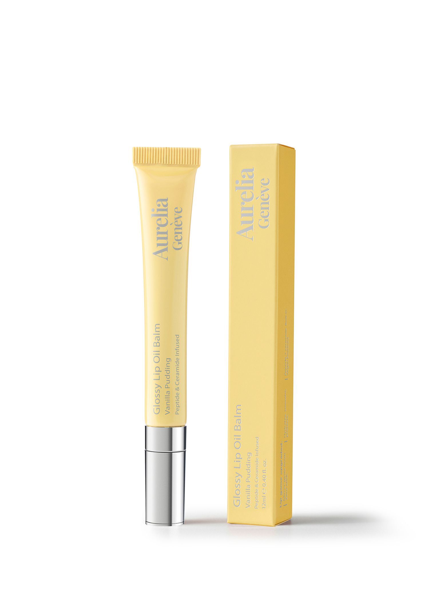 Aurelia Genève - Vanilla Pudding Glossy Lip Oil Balm - VANILLA PUDDING