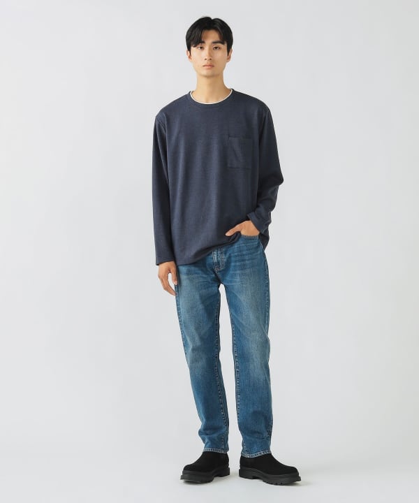 BEAMS HEART（ビームス ハート）杢 カルゼ ニットソー（Tシャツ