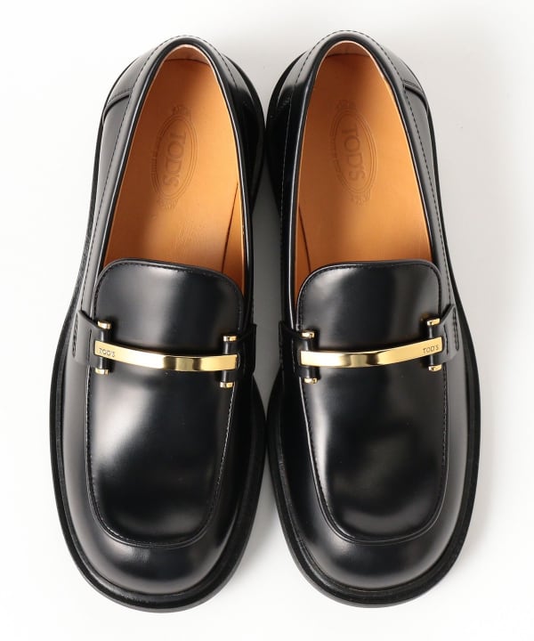 EFFE BEAMS（エッフェ ビームス）TOD'S / ゴールドプレート ローファー