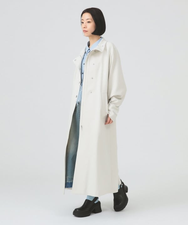 Ray BEAMS（レイ ビームス）メタルボタン スタンド コート（コート