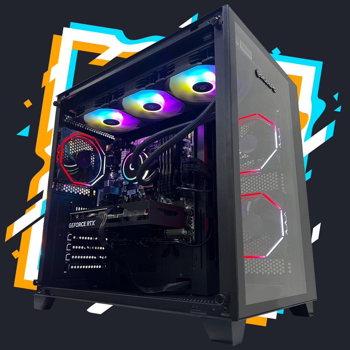 Pc Gamer Shadow / AMD Ryzen 7 7800X3D / 32GB DDR5 / RTX 5060 Ti