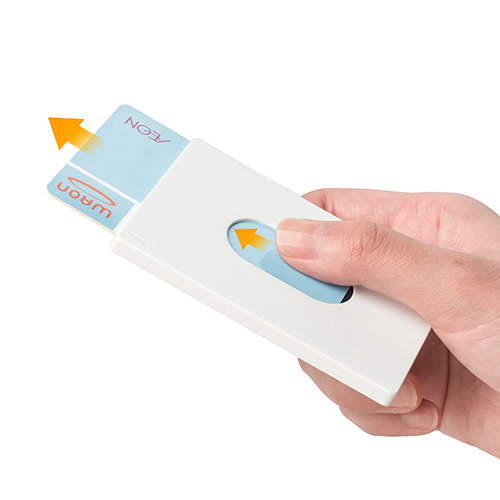 電子マネー残高表示機能付パスケースnocoly（ノコリー・WAON・Edy