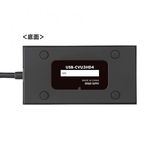 訳あり 新品】ディスプレイアダプター（USB-HDMI・4K対応・USB・HDMI