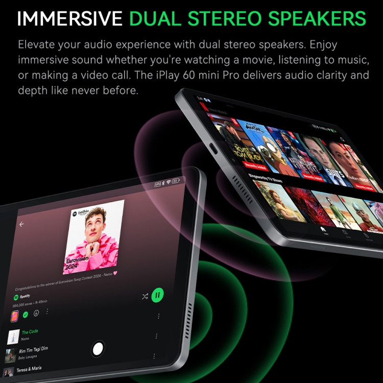 SIMフリー】Alldocube iPlay 60 Mini Pro 8.4 インチ LTE 128GB グレー