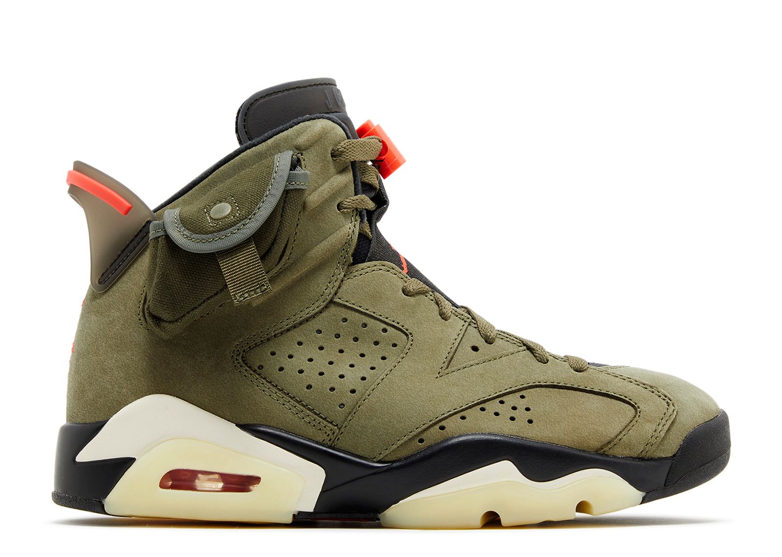 Travis Scott X Jordan 6 Retro 'Olive' - Air Jordan - CN1084 200