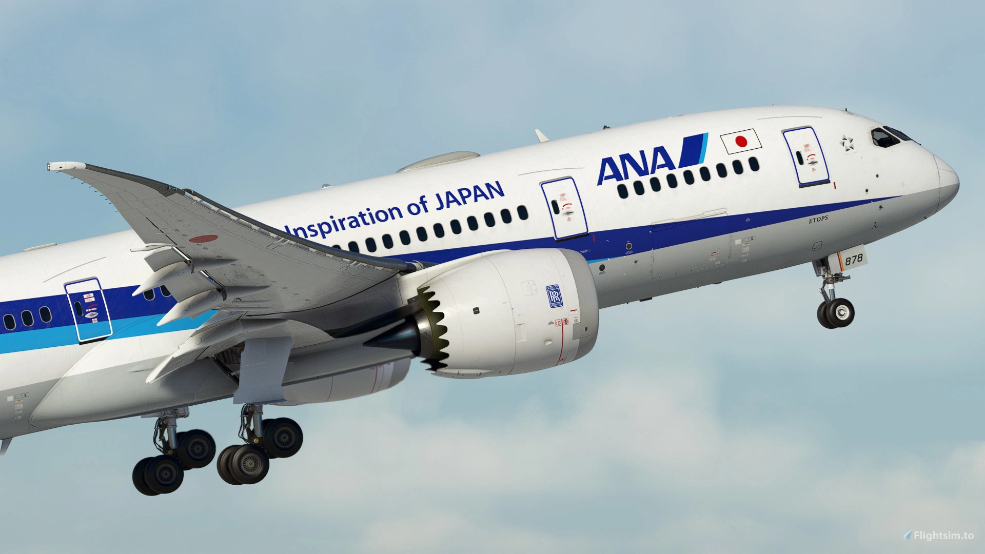 Kuro B787-8 v2] All Nippon Airways ANA Future Promise for