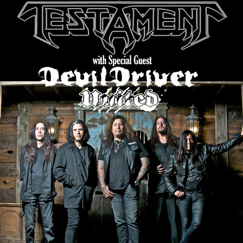 TESTAMENT｜LIVE INFORMATION｜SMASH [スマッシュ] Official Site