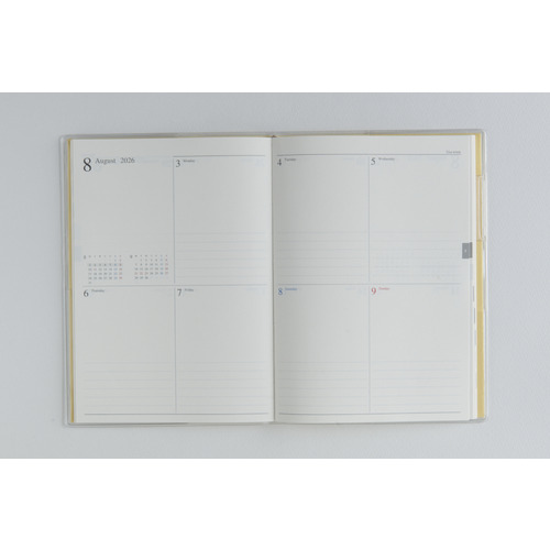 2026年4月始まり】 高橋書店 プラーノ2 B6 ウィークリーブロック 862