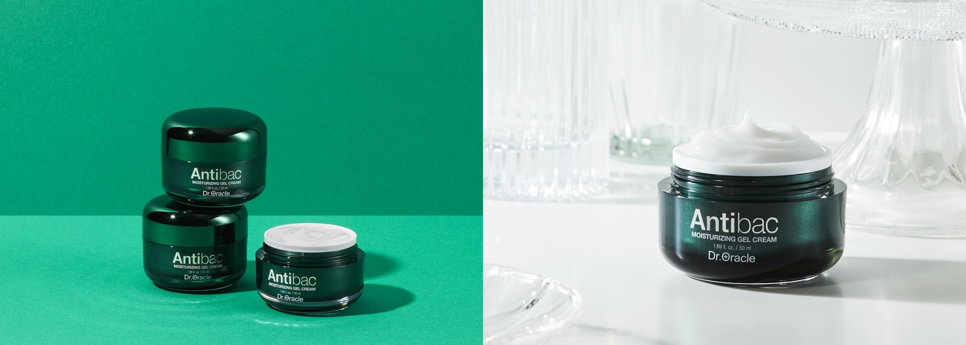 Antibac モイスチャライジング ジェルクリーム 50ml : Dr.Oracle 日本公式