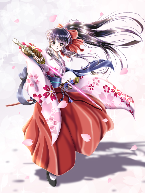 サクラ大戦 『真宮寺さくら』 - ibisPaint