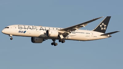 JA872A | Boeing 787-9 Dreamliner | All Nippon Airways (ANA