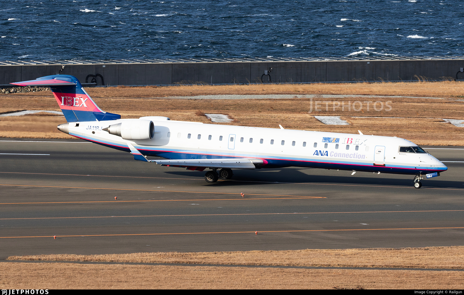 JA11RJ | Bombardier CRJ-702ER | Ibex Airlines | Railgun | JetPhotos