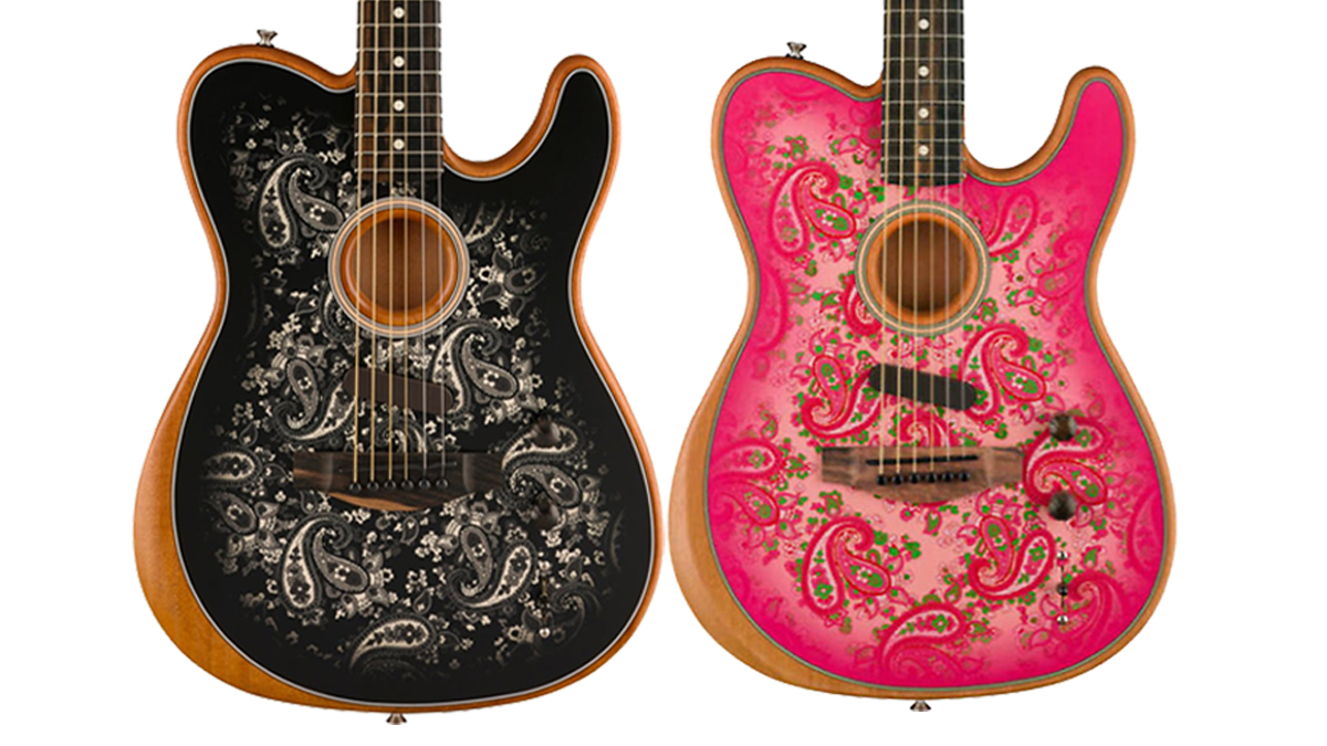 Fender introduces limited-edition Pink and Black Paisley