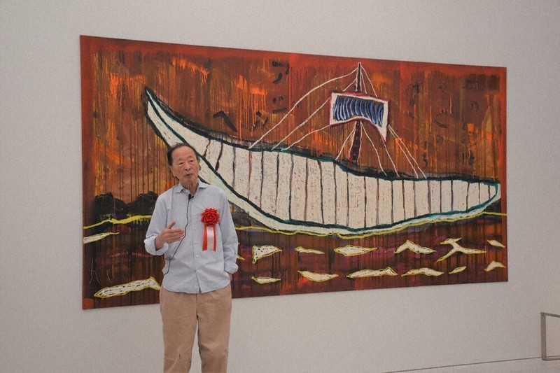 黒田征太郎さん、初の大規模個展 北九州市立美術館本館できょう開幕