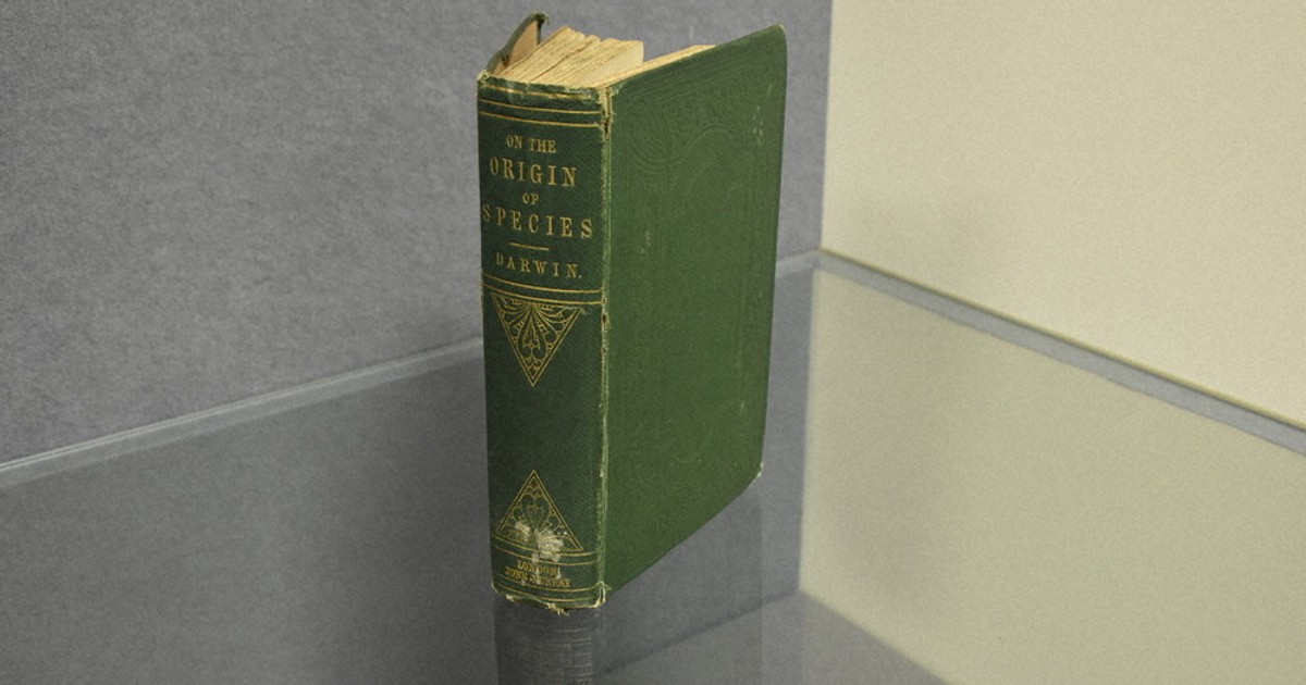 お宝拝見：「種の起源」初版本 国立遺伝学研究所 | 毎日新聞