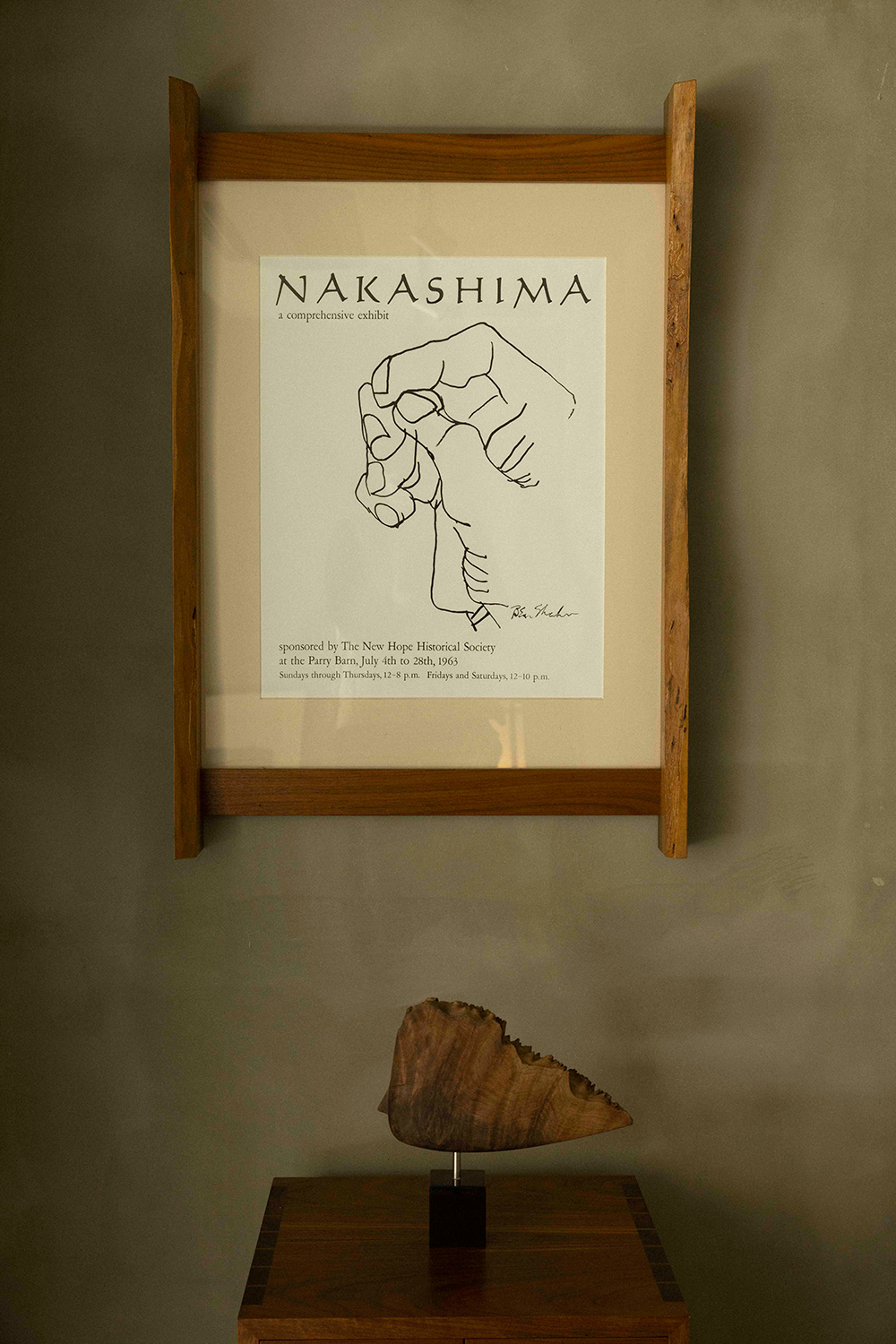 ジョージ・ナカシマの企画展第2弾がYAECAの運営するink galleryで開催