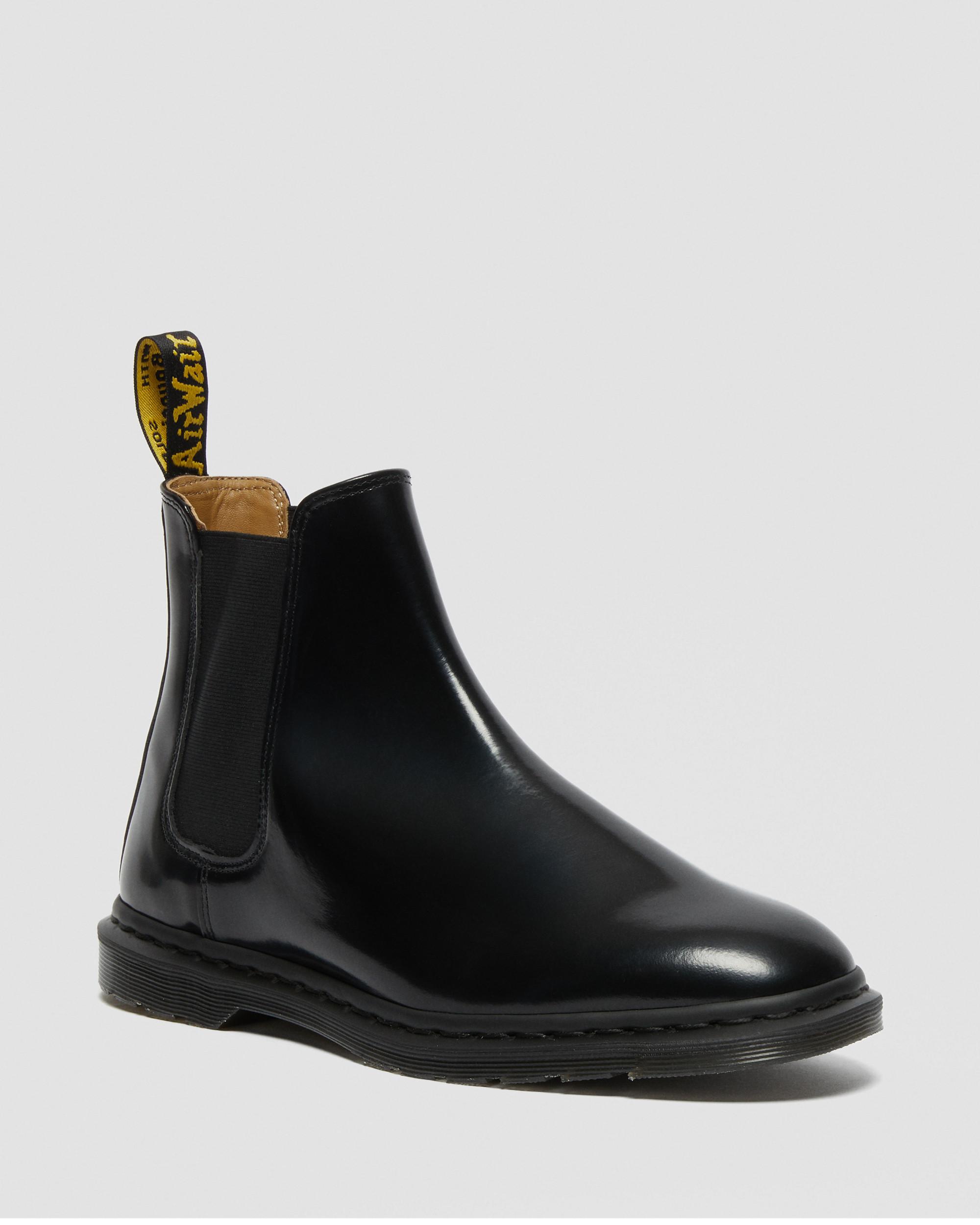 GRAEME II LEATHER CHELSEA BOOTS in Black | Dr. Martens