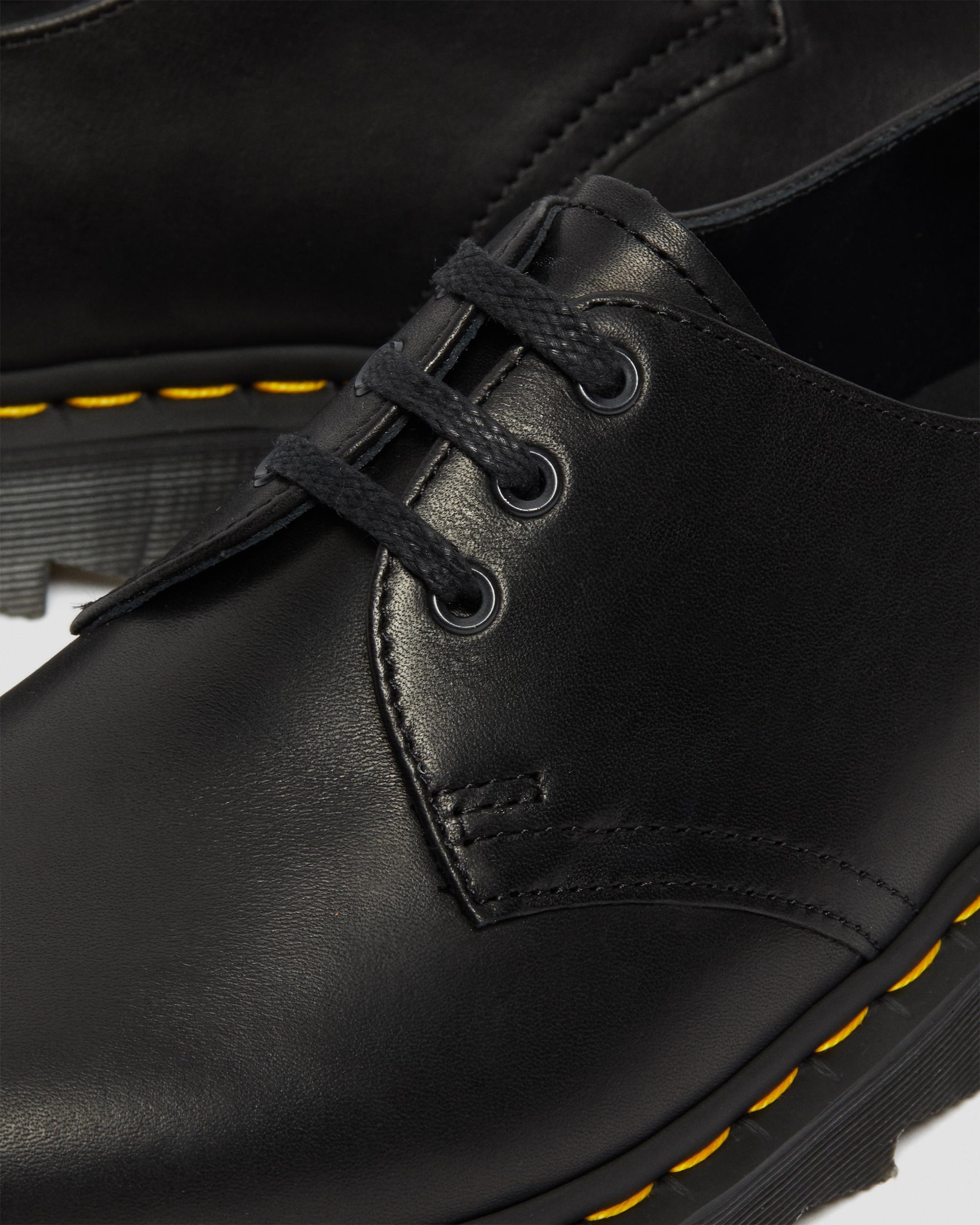 1461 Ziggy Leather Oxford Shoes in Black | Dr. Martens