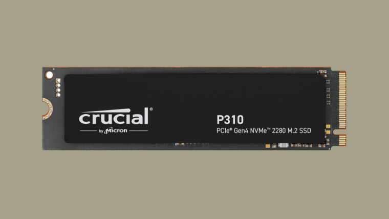 Crucial's new P310 1TB Gen4 M.2 2280 NVMe SSD is priced just $70