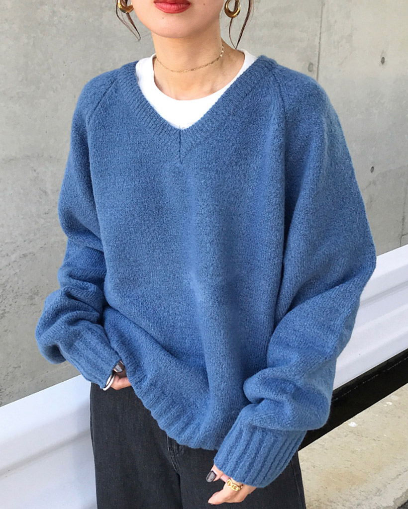 Vネックニット | ファッション通販サイト NUGU