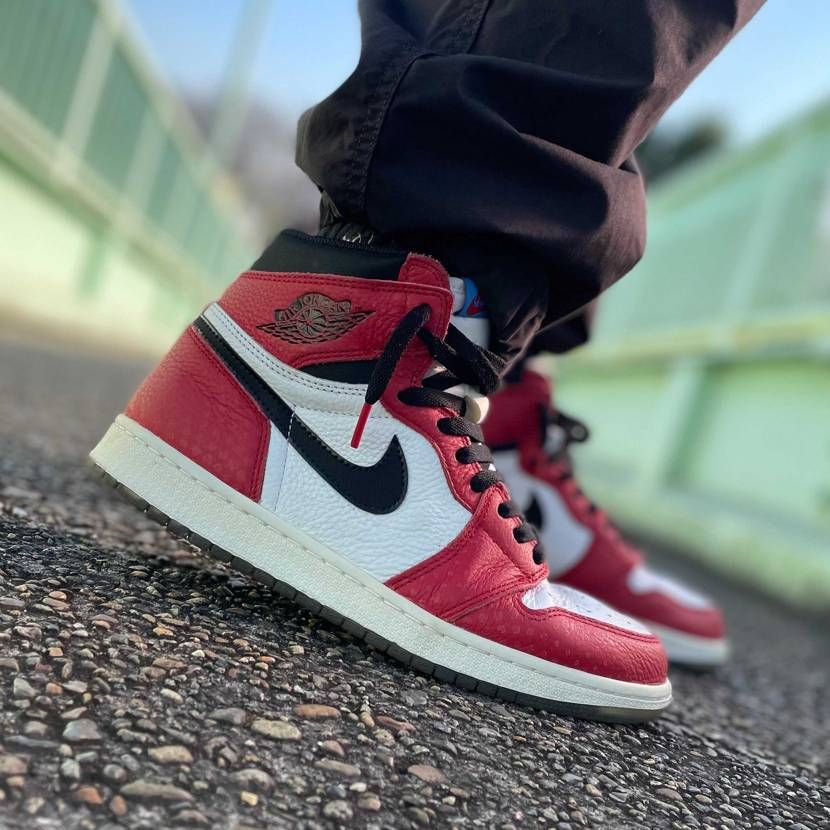 スパイダーマン × ナイキ エアジョーダン1 オリジンストーリー