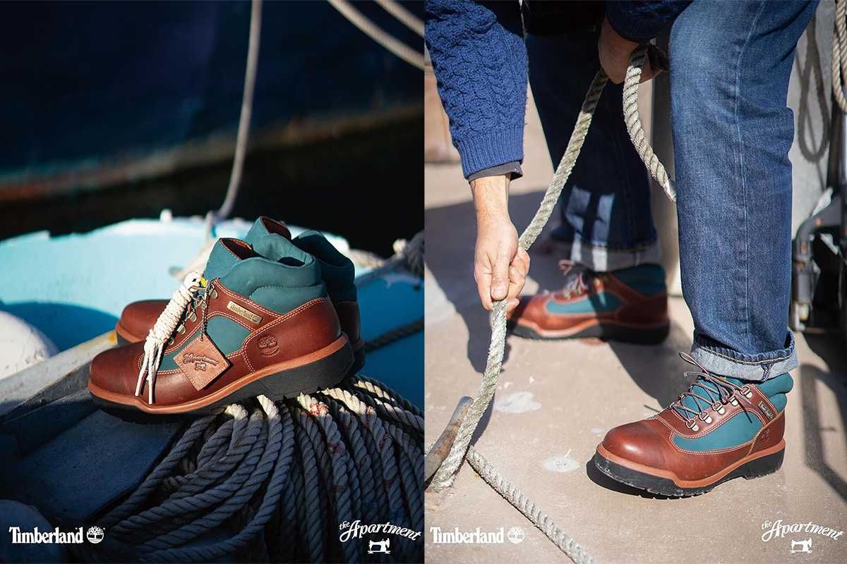 3/29発売｜the Apartment × Timberland Field Boot 