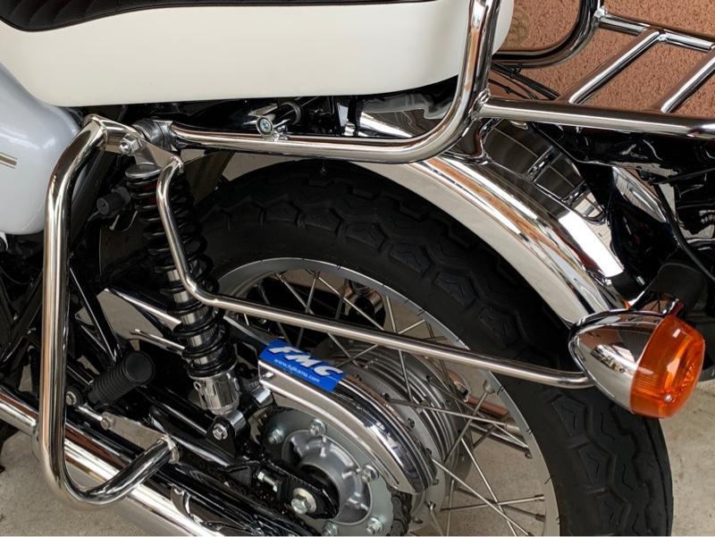 Sym'z Craft サイドバッグサポート のパーツレビュー | W800(ホグ