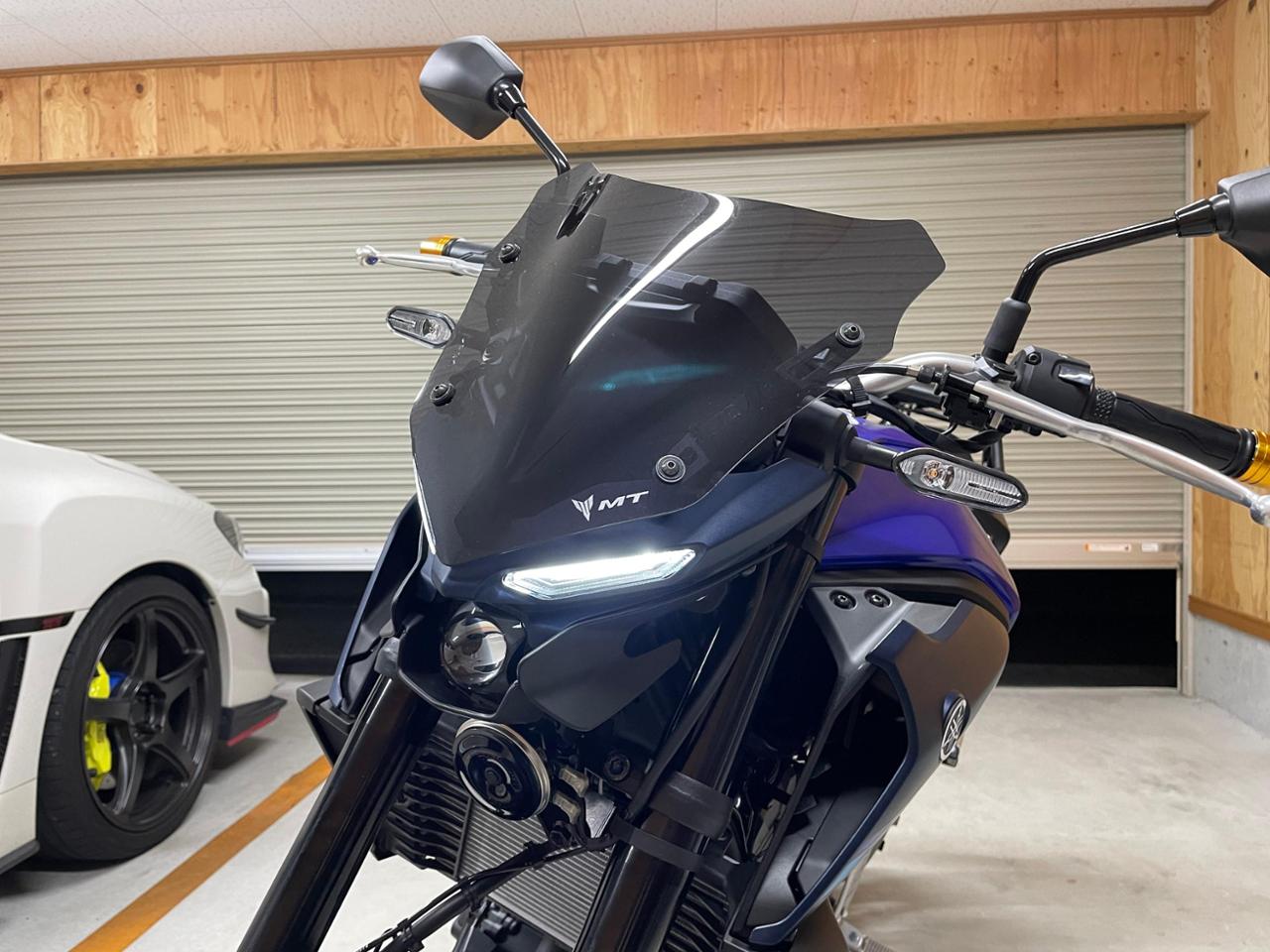 ワイズギア スポーツスクリーン のパーツレビュー | MT-25(我々の