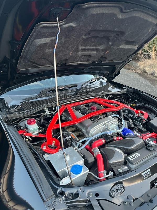 テクニカスポーツ VISION ボンネットダンパー マツダ ロードスターNB8C