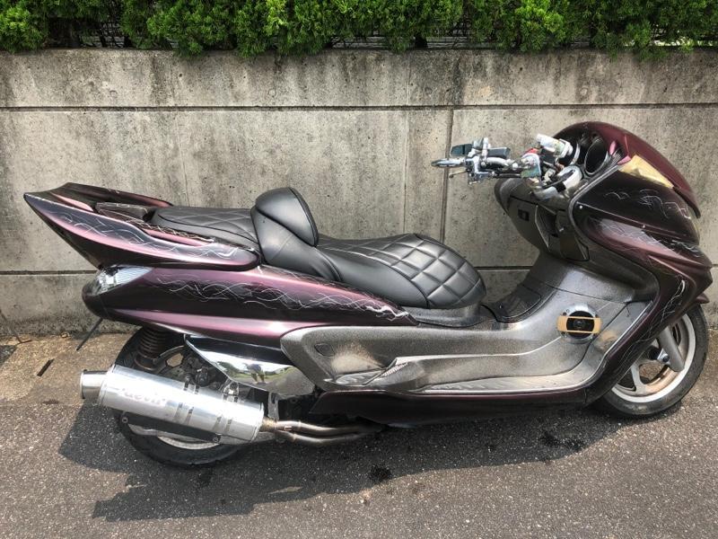 devil グランドマジェスティ250 デビルマフラー のパーツレビュー