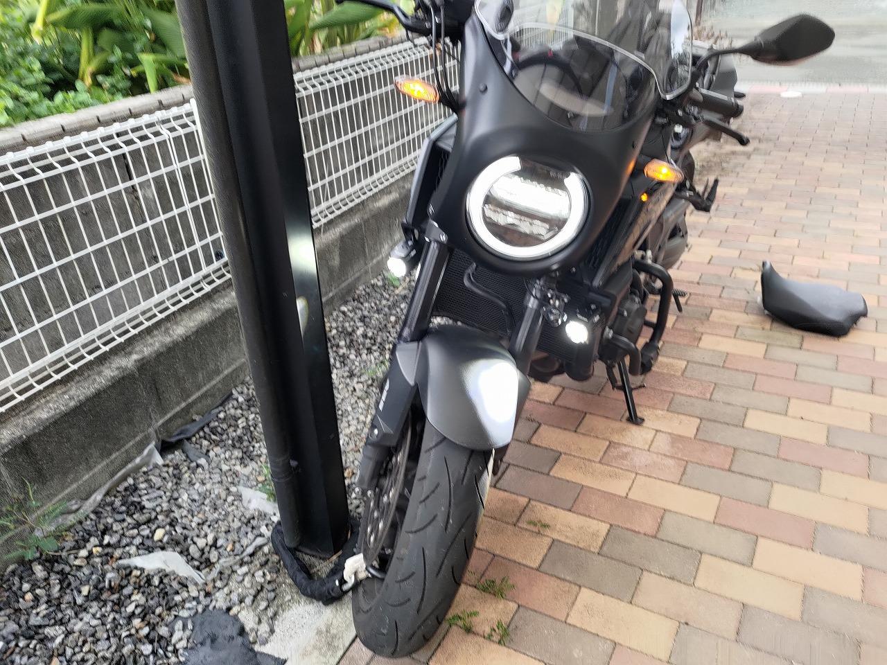 カエディア フォグランプKDR-K10-30W のパーツレビュー | CB650R