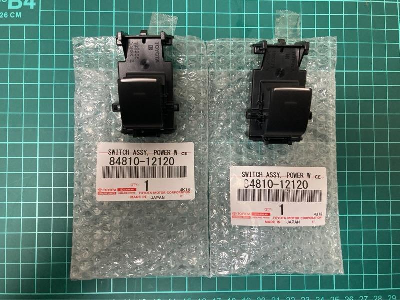 トヨタ(純正) パワーウインドウスイッチ(助手席・後部席) のパーツ