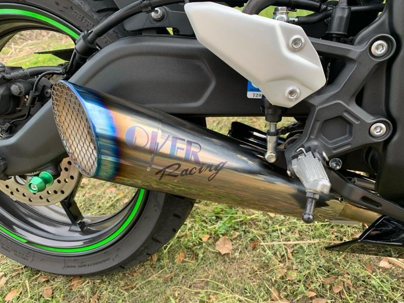 OverRacing チタンメガホンマフラー のパーツレビュー | Ninja ZX-25R