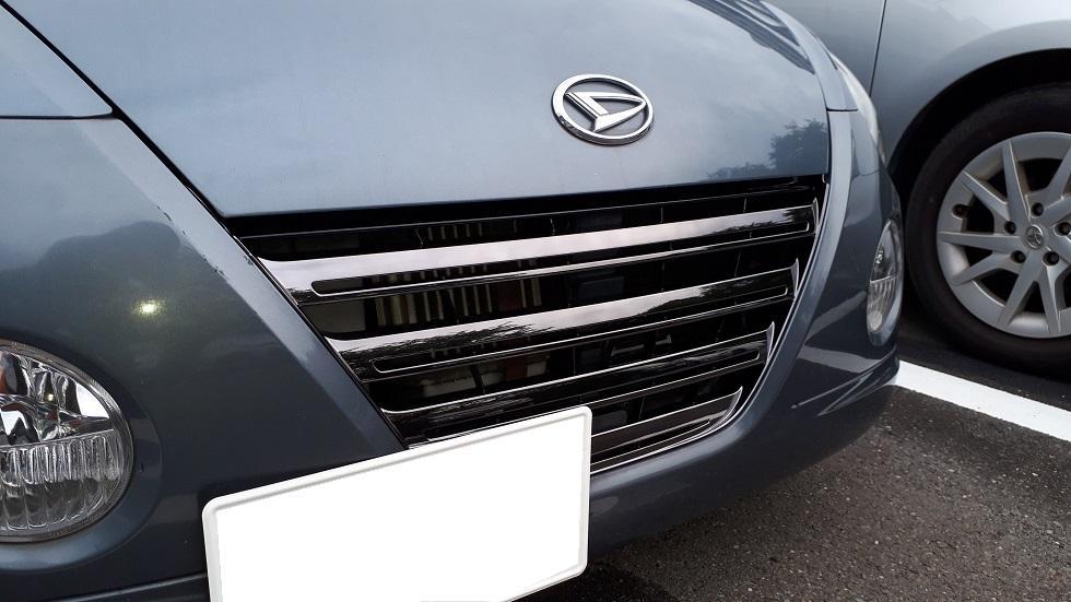 ダイハツ(純正) UEⅡブラックメッキグリル のパーツレビュー | コペン