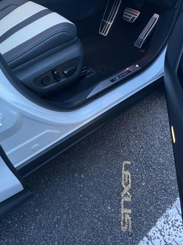LEXUS純正 ディーラーオプション カーテシーランプ LEXUSロゴ のパーツ