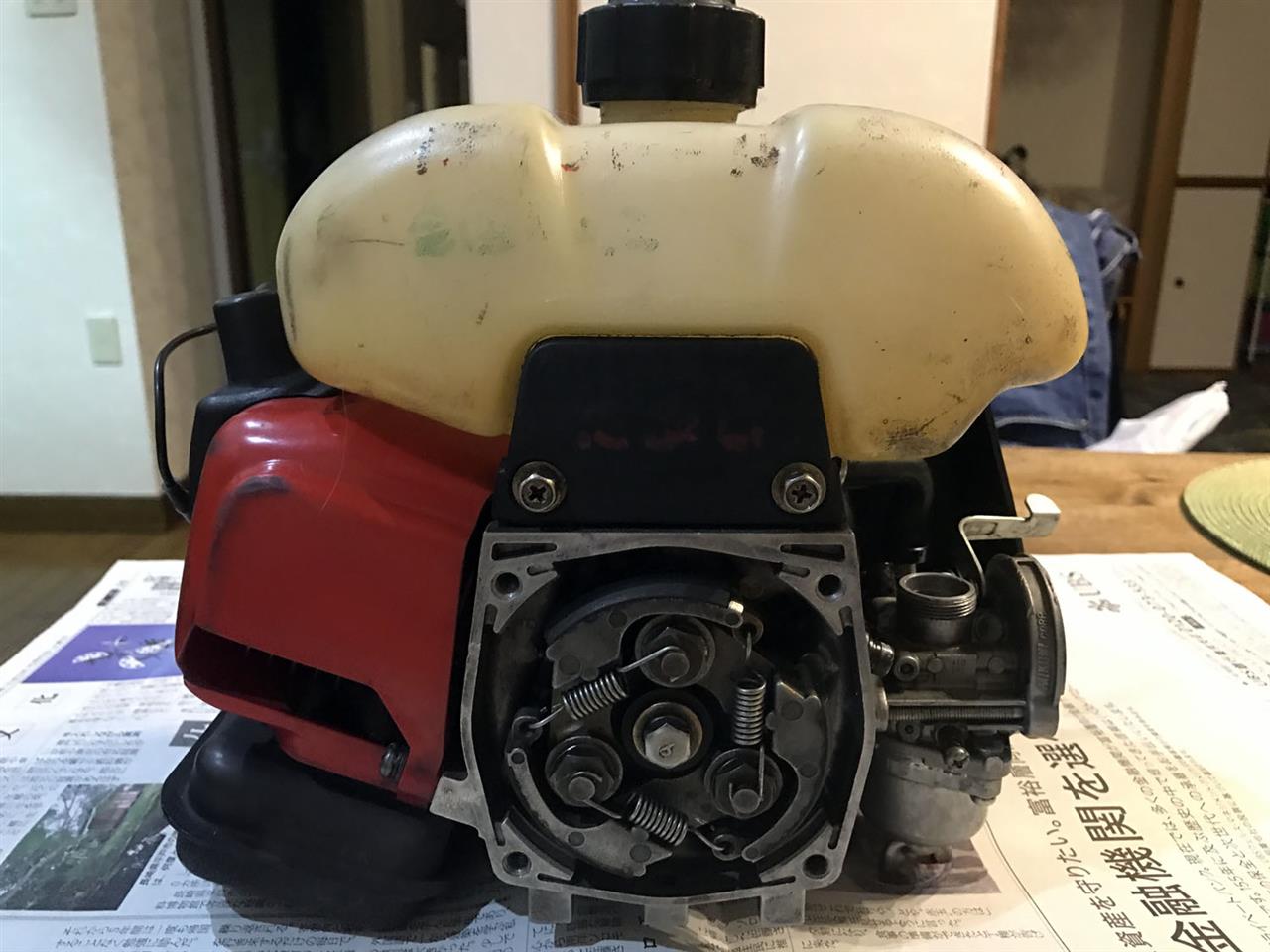 ロビンEC04・6番シリンダー EC04用シリンダー1・番ロビンエンジン