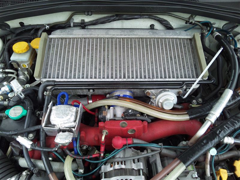 今更ながらGRBインタークーラー流用の補足（スバル フォレスター