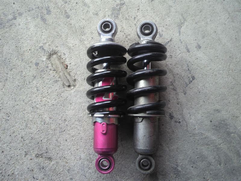 リヤショック交換（ホンダ NSR50）by ドライダー大@なら - みんカラ