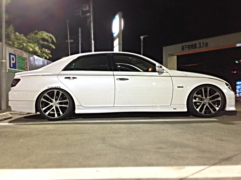 タナベ サステックプロNFの限界ダウン量（トヨタ マークX・120系）by