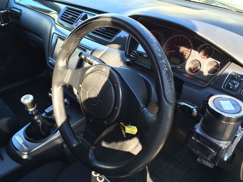 ステアリング交換（三菱 ランサーエボリューションVIII_MR・CT9A）by