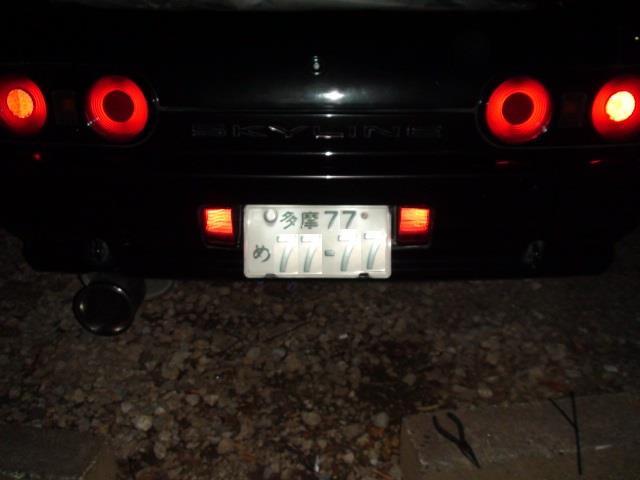 R32 バックランプLED化＆リアフォグ化 その1（日産