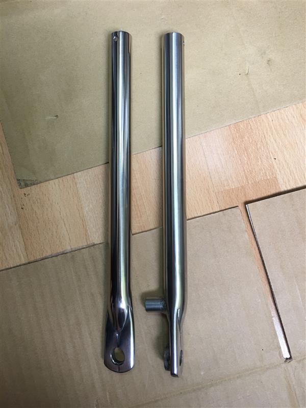 インナーチューブ交換 兜フェンダー取り付け（ホンダ シャリー）by た