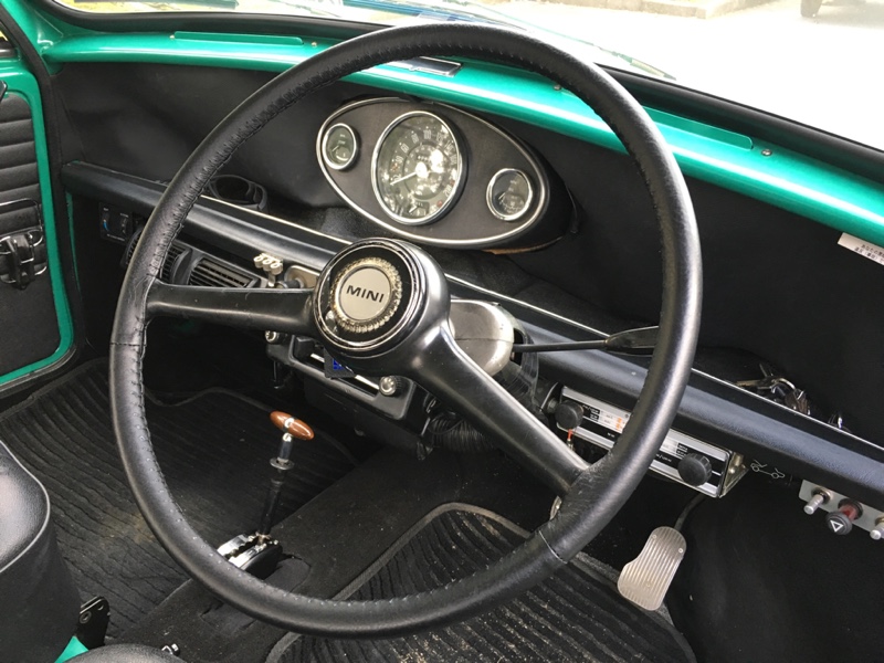 ステアリング革巻き（ローバー ミニ・MK IX）by 侍夢兄弟（Jim