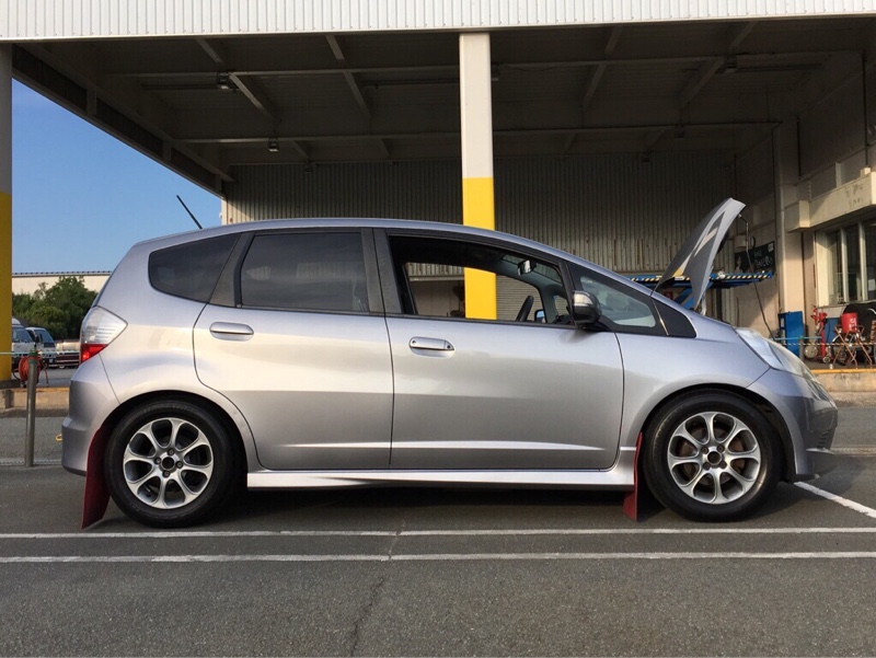 GE9にCR-Zのサスペンションを流用（ホンダ フィット（RS））by