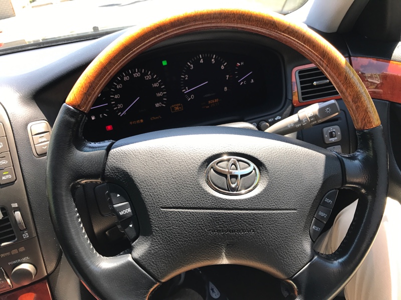 純正ステアリング交換（トヨタ セルシオ・30系）by ショウCruiser