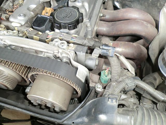 VVTi 排気側 オイルコントロールバルブ交換（トヨタ アルテッツァ・10