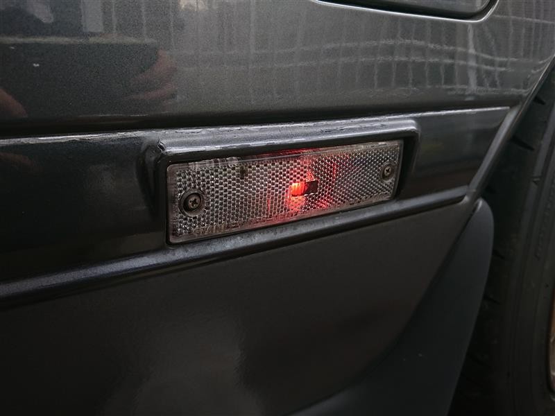 FC サイドマーカーLED化（マツダ RX-7・FC）by ましゃ☆彡 - みんカラ